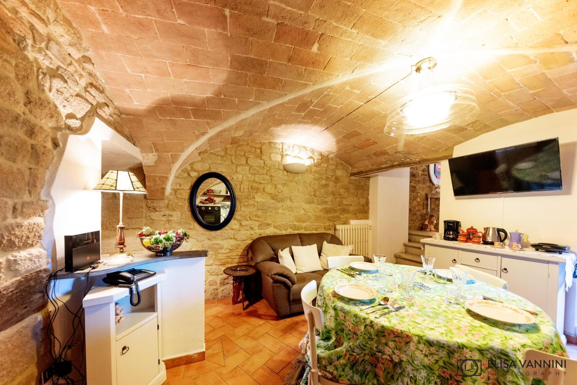 Apartamento A Casa Di Rache & Bea Volterra Exterior foto